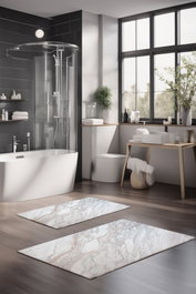 Mijölnir Juego de alfombrillas de baño CT-5034 Multicolor